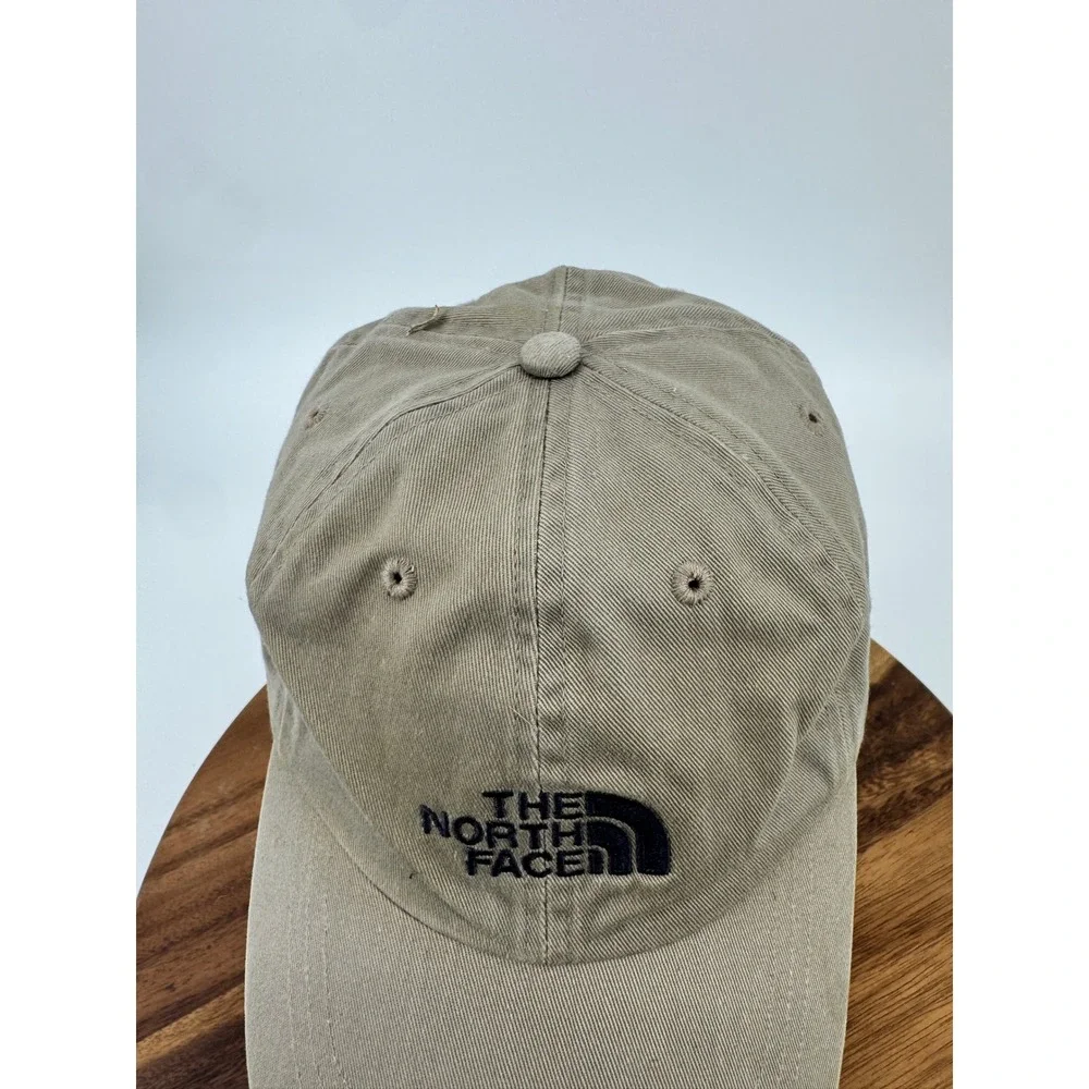 The North Face Khaki Baseball Cap Since 1968 Embroidered Logo‎ Men Distressed - Picture 3 of 15